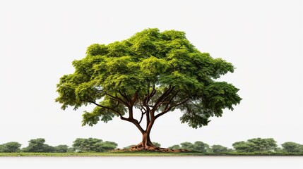 Poster - tree isolated on white background