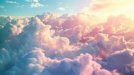 Wall Mural - scenic sky and cloud landscape