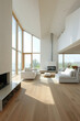© Miljan Živković - Minimalism modern Norwegian and Scandinavian style living room