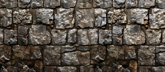 Poster - stone wall texture. Copy space image. Place for adding text and design