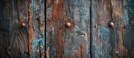 Poster - Old, grunge, rough wooden planks , background, texture, pattern. Copy space image. Place for adding text and design