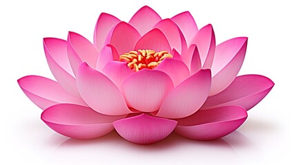 Wall Mural - pink water lily