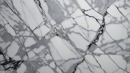 Wall Mural - TEXSTURE OF COOL GREY AND WHITE MARBLE