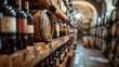 © Dmitry - Beneath the winery lies a private cellar, a temple of taste where bottles and barrels of wine age gracefully.