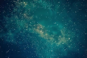 Wall Mural - a galaxy of stars in the sky on a starry night sky background