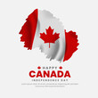 © Ferdi Vector - Canada day background or banner design template celebrated on July 1st. Canada independence day background