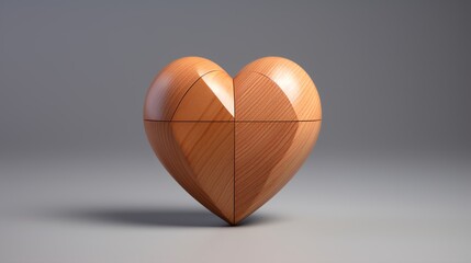 Wall Mural - heart of wood