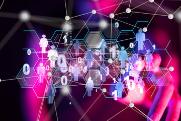 Poster - communication network digital group connect