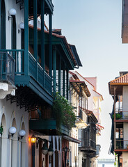 Canvas Print - Panama City Landmarks, HDR Image