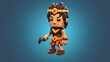 © arnanda - Avatar game Icon 3d rendering pixel