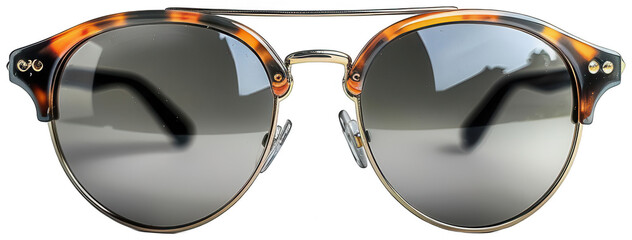 Canvas Print - pair of sunglasses with a shiny frame and a shiny lens