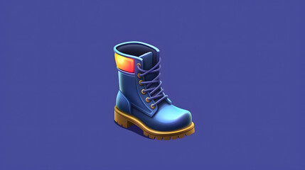 Sticker - Boots game icon 3d 