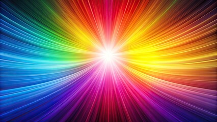 Wall Mural - Abstract background featuring a vibrant rainbow spectrum, rainbow, abstract, background, colorful, vibrant, spectrum, design