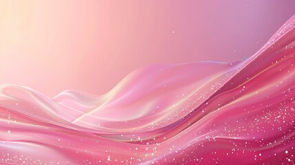 Poster - Luxury pink gradient background with smooth, elegant texture and subtle sparkles
