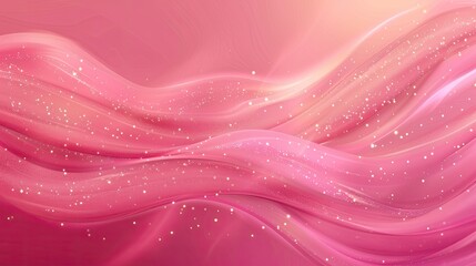 Poster - Luxury pink gradient background with smooth, elegant texture and subtle sparkles