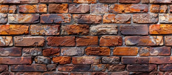Poster - Brick wall texture or background. with copy space image. Place for adding text or design