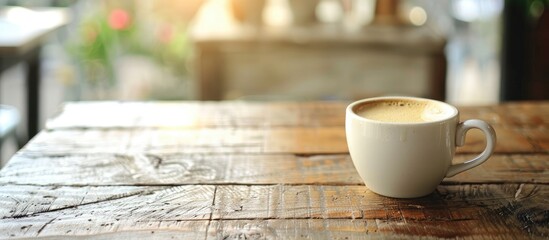 Poster - Wake up coffee in the morning. with copy space image. Place for adding text or design