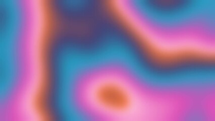 Poster - Retro stripe smooth gradient color changing background, color wave