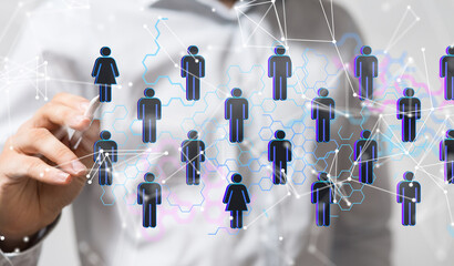 Poster - communication network digital group connect