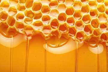 Poster - Stacked honeycombs forming a unique architectural feature