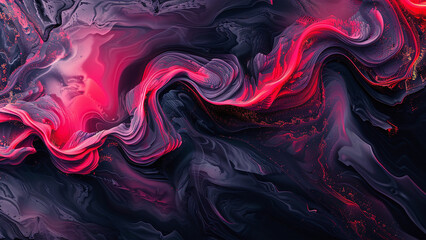 Abstract Swirls of Passion: A Captivating Wallart and Wallpaper