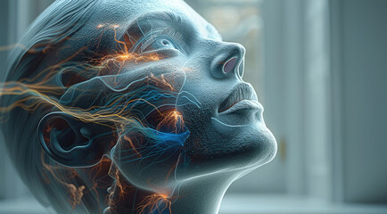 Poster - visual analysis, hypothalamus on emotions and behaviors, focusing on neurobiological and emotional r