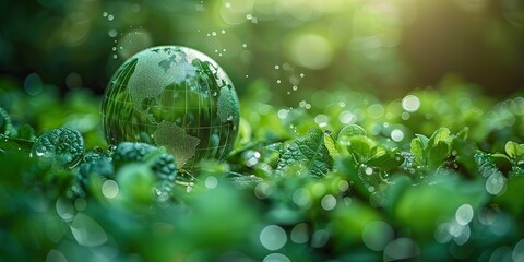 collaboration of organizations to support sustainable development and environmental technology concept direct investment in the environment social.stock photo