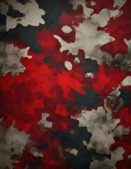 camouflage red pattern texture background, fashionable urban design for textiles
