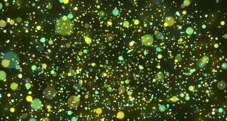 Poster - Flying inside digital data tunnel.