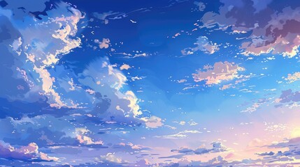 Wall Mural - Landscape of the sky