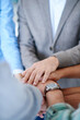 © Rosy/peopleimages.com - Business people, closeup or hands in stack for support, teamwork or growth for goal achievement. Meeting, group and partnership in collaboration for motivation, target or staff synergy for mission