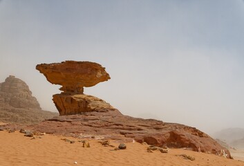 Wüste Wadi Rum, Jordanien