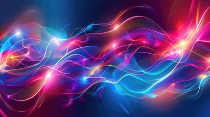 Poster - Vibrant special design of abstract background