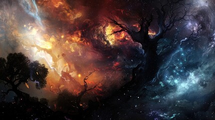 Poster - offering a variety of desktop backgrounds and wallpapers with dark and colorful themes to suit diffe