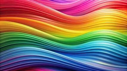 Wall Mural - Colorful gradient abstract waves background with vibrant colors, abstract, waves, background, colorful, gradient, vibrant, design