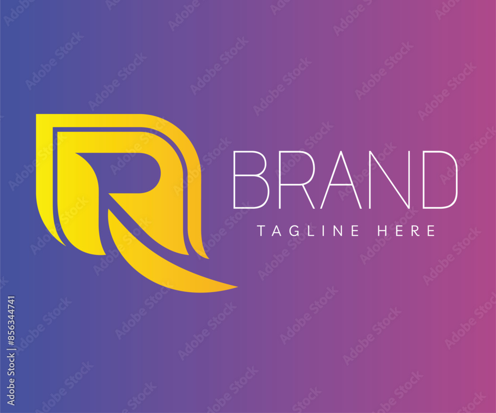 Letter R logo icon design template elements. Usable for Branding and ...