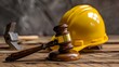 © Suryani - Construction Law - Gavel & Hard Hat