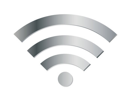 steel wifi symbol