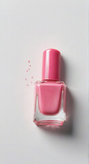 Poster - nail polish on white