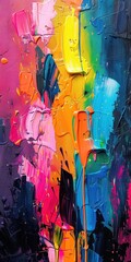 Poster - fokasuart Abstract art with bold neon lights and vibrant colors is truly mesmerizing and unique f2804e9b-b508-4207-b386-0db18fe43128.