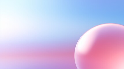 Poster - a mesmerizing abstract blurred gradient background in pastel hues, reminiscent of a pastel-colored bubblegum. 