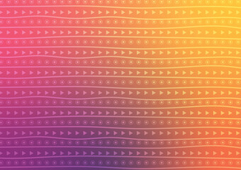 Pattern warm orange line arrow gradient background