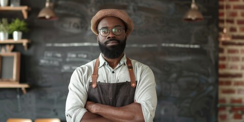 Poster - A man with a beard