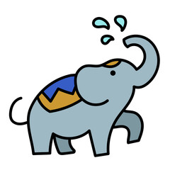 Sticker - elephant