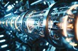© Sirisook - Cuttingedge synchrotron light, technological breakthroughs, side view, capturing innovation and progress, futuristic tone, Vivid