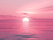 © HyoSeon - Pink Sunset Image on the Sea