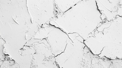 Wall Mural - Rough white cement