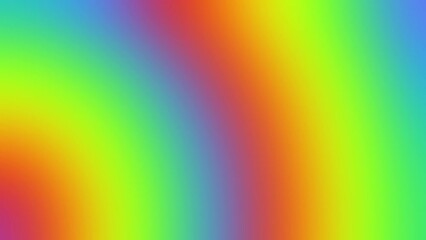 Poster - Rainbow stripe gradient smooth animation background