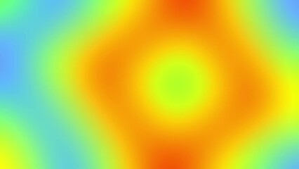 Poster - Abstract geometric gradient colorful rainbow color changing animation
