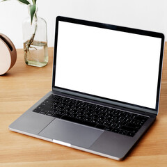 Canvas Print - Personal laptop screen mockup background